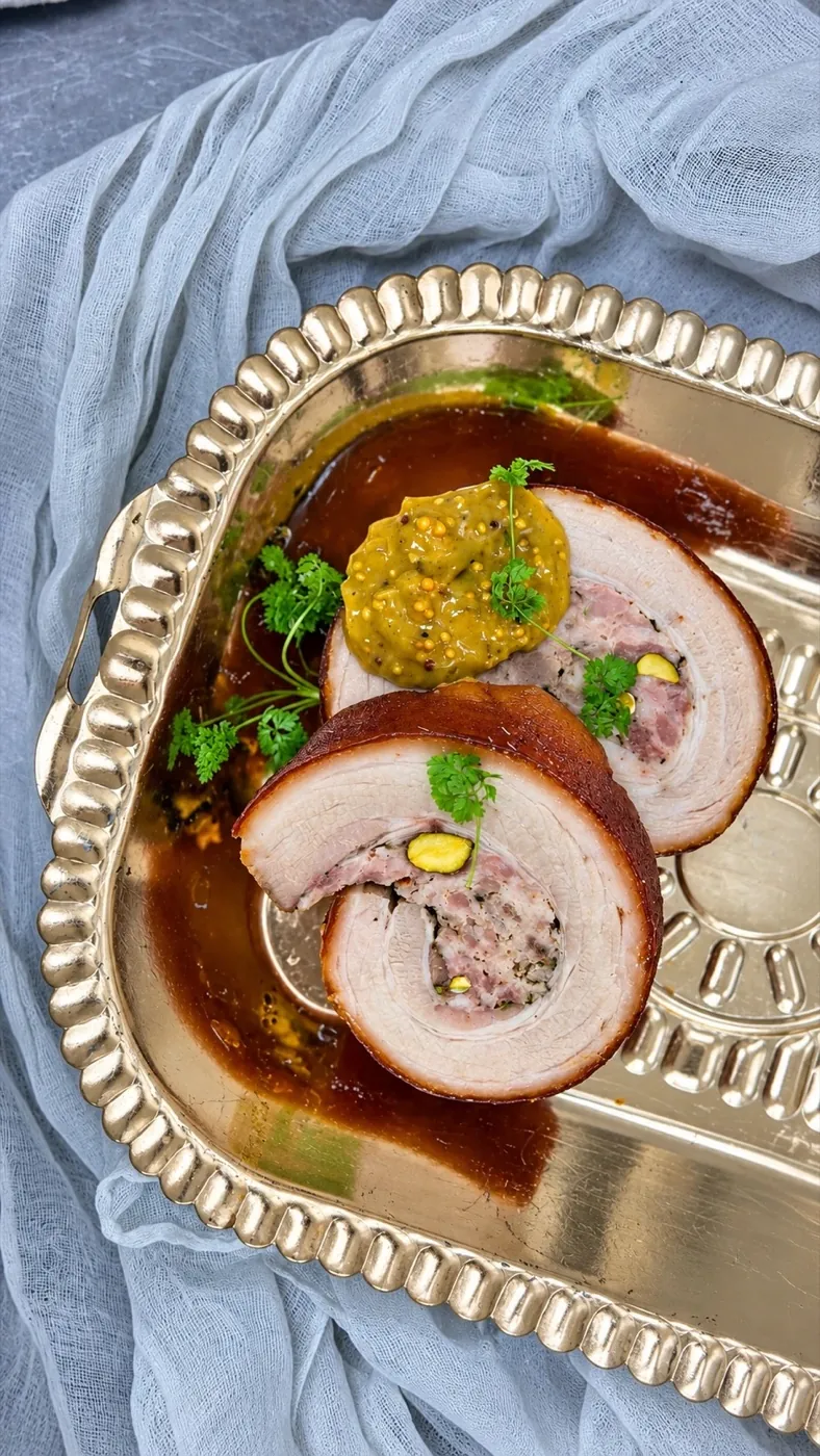 Паркетто — мясной рулет